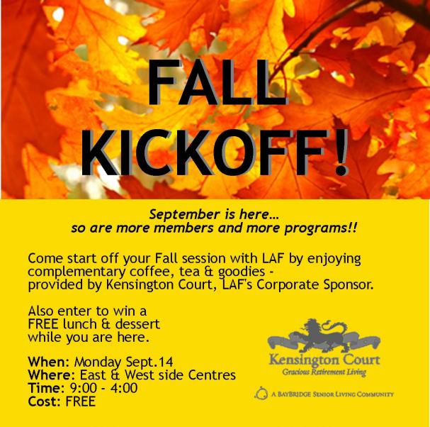 Fall Kickoff